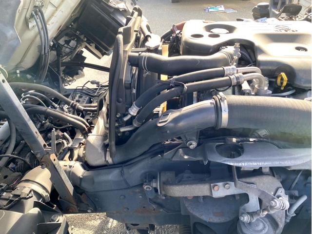 エルフトラック ロング　アルミバンＰＧ　標準ロング　ＴＫＧ－ＮＭＲ８５ＡＮ　パブコ　新明和工業　床下格納パワーゲート　ラジコン付き　ラッシングレール３段　バックモニター　ＥＴＣ２．０　スペアタイヤ（31枚目）