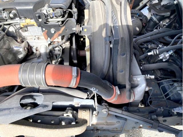 エルフトラック ロング　アルミバンＰＧ　標準ロング　ＴＫＧ－ＮＭＲ８５ＡＮ　パブコ　新明和工業　床下格納パワーゲート　ラジコン付き　ラッシングレール３段　バックモニター　ＥＴＣ２．０　スペアタイヤ（34枚目）