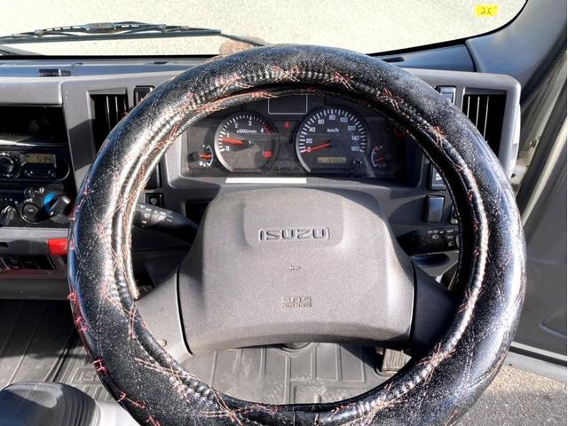 エルフトラック ロング　アルミバンＰＧ　標準ロング　ＴＫＧ－ＮＭＲ８５ＡＮ　パブコ　新明和工業　床下格納パワーゲート　ラジコン付き　ラッシングレール３段　バックモニター　ＥＴＣ２．０　スペアタイヤ（44枚目）