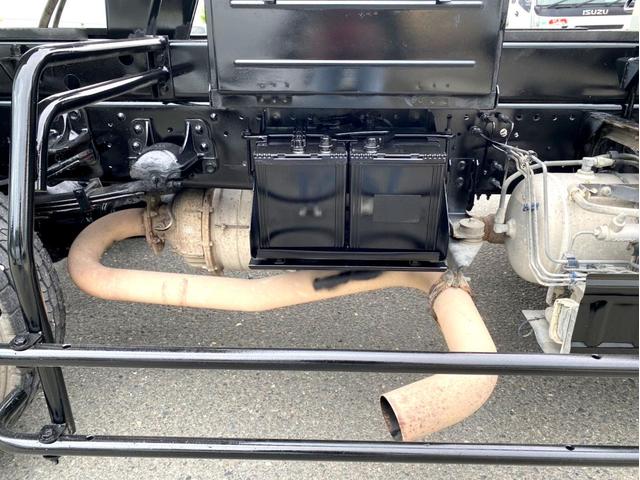 フォワード ダンプ　４ｔ　ダンプ　コボレーン付　荷台内寸：３４０　２０６／ｃｍ　最大積載量：３８５０ｋｇ　全塗装済　スペアタイヤ（20枚目）