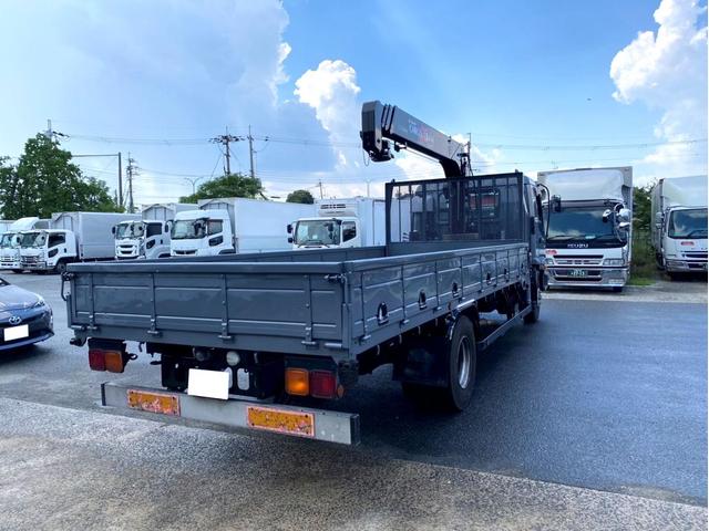 フォワード 　平ボディ　クレーン付　タダノ４段クレーン　ＥＳ２４０４　フックイン　２．９３ｔ吊　荷台内寸：５４８　２１７／ｃｍ　最大積載量：２９００ｋｇ　全塗装済　スペアタイアヤ（3枚目）