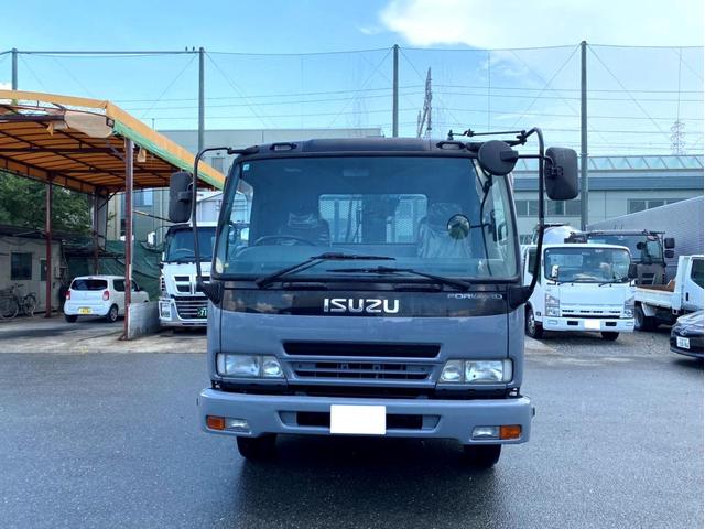 フォワード 　平ボディ　クレーン付　タダノ４段クレーン　ＥＳ２４０４　フックイン　２．９３ｔ吊　荷台内寸：５４８　２１７／ｃｍ　最大積載量：２９００ｋｇ　全塗装済　スペアタイアヤ（5枚目）