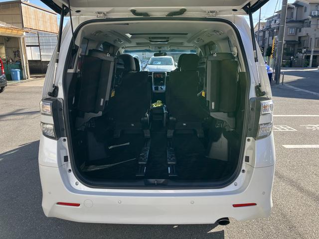 ヴェルファイア 2.4Z プラチナムセレクション ワンオーナー 禁煙車 特別限定車 ダブルサンルーフ ナビTV バックカメラ 後席フリップダウンモニター 両側電動スライドドア 7人乗り パワーバックドア クルーズコントロール ETC ユーザー買取車(56枚目)