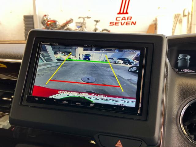 Ｎ－ＢＯＸカスタム Ｌ　コーディネイトスタイル／赤黒ツートンカラー　１オーナー禁煙車　ナビ　ＴＶ　ＤＶＤ　Ｂｌｕｅｔｏｏｔｈ　バックカメラ　ＥＴＣ　前席シートヒーター＆専用合皮シート　両側電動スライドドア　スマートキー（10枚目）