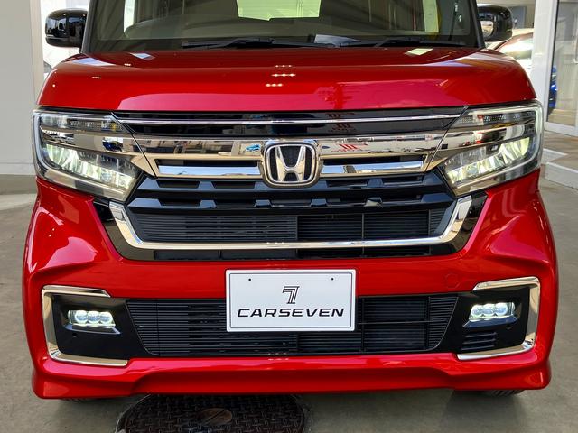 Ｎ－ＢＯＸカスタム Ｌ　コーディネイトスタイル／赤黒ツートンカラー　１オーナー禁煙車　ナビ　ＴＶ　ＤＶＤ　Ｂｌｕｅｔｏｏｔｈ　バックカメラ　ＥＴＣ　前席シートヒーター＆専用合皮シート　両側電動スライドドア　スマートキー（19枚目）
