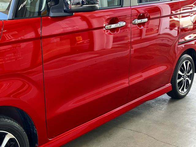 Ｎ－ＢＯＸカスタム Ｌ　コーディネイトスタイル／赤黒ツートンカラー　１オーナー禁煙車　ナビ　ＴＶ　ＤＶＤ　Ｂｌｕｅｔｏｏｔｈ　バックカメラ　ＥＴＣ　前席シートヒーター＆専用合皮シート　両側電動スライドドア　スマートキー（54枚目）