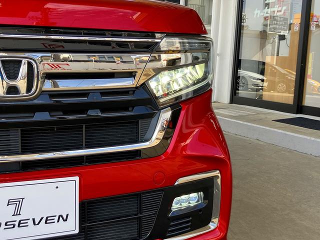 Ｎ－ＢＯＸカスタム Ｌ　コーディネイトスタイル／赤黒ツートンカラー　１オーナー禁煙車　ナビ　ＴＶ　ＤＶＤ　Ｂｌｕｅｔｏｏｔｈ　バックカメラ　ＥＴＣ　前席シートヒーター＆専用合皮シート　両側電動スライドドア　スマートキー（65枚目）