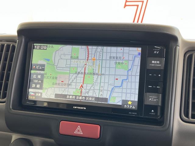 エブリイワゴン ＰＺターボ　ハイルーフ　ナビＴＶ　ＣＤ／ＤＶＤ　バックカメラ　ＥＴＣ　スズキセーフティサポート　左電動スライドドア　オートステップ　ＨＩＤライト　クリアランスソナー　シートヒーター　スマートキー　オートライト（9枚目）