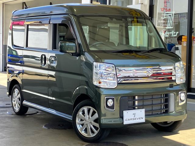 エブリイワゴン ＰＺターボ　ハイルーフ　ナビＴＶ　ＣＤ／ＤＶＤ　バックカメラ　ＥＴＣ　スズキセーフティサポート　左電動スライドドア　オートステップ　ＨＩＤライト　クリアランスソナー　シートヒーター　スマートキー　オートライト（15枚目）