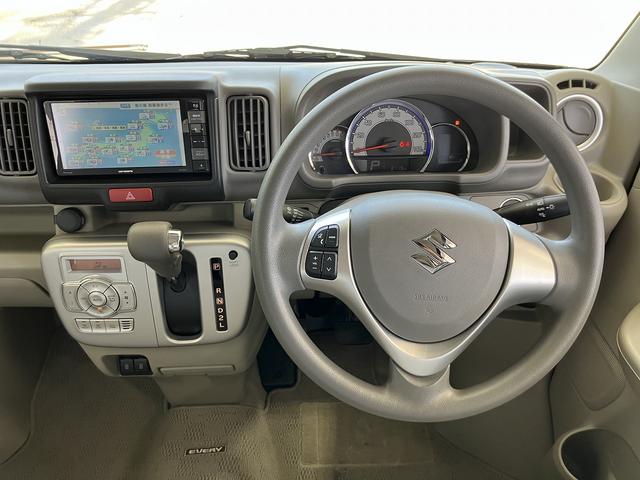 エブリイワゴン ＰＺターボ　ハイルーフ　ナビＴＶ　ＣＤ／ＤＶＤ　バックカメラ　ＥＴＣ　スズキセーフティサポート　左電動スライドドア　オートステップ　ＨＩＤライト　クリアランスソナー　シートヒーター　スマートキー　オートライト（21枚目）