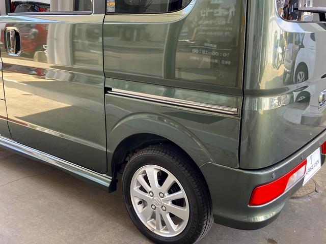 エブリイワゴン ＰＺターボ　ハイルーフ　ナビＴＶ　ＣＤ／ＤＶＤ　バックカメラ　ＥＴＣ　スズキセーフティサポート　左電動スライドドア　オートステップ　ＨＩＤライト　クリアランスソナー　シートヒーター　スマートキー　オートライト（56枚目）