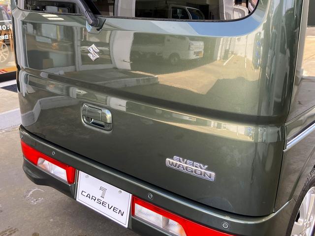 エブリイワゴン ＰＺターボ　ハイルーフ　ナビＴＶ　ＣＤ／ＤＶＤ　バックカメラ　ＥＴＣ　スズキセーフティサポート　左電動スライドドア　オートステップ　ＨＩＤライト　クリアランスソナー　シートヒーター　スマートキー　オートライト（61枚目）