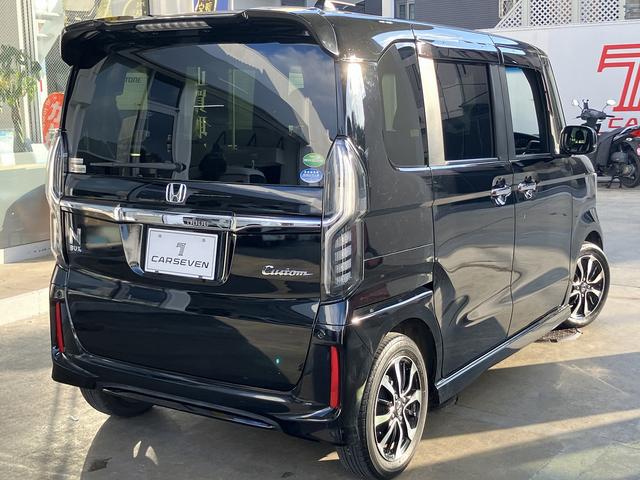 N-BOXカスタム G・Lホンダセンシング 1オーナー禁煙車 ナビ フルセグTV CD/DVD/SD/Bluetooth バックカメラ ナビ連動ドライブレコーダー ETC 前席シートヒーター 電動スライドドア LEDライト スマートキー(2枚目)