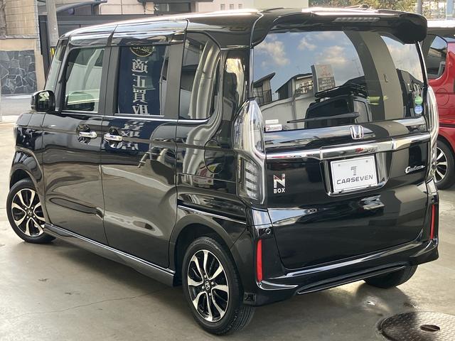 N-BOXカスタム G・Lホンダセンシング 1オーナー禁煙車 ナビ フルセグTV CD/DVD/SD/Bluetooth バックカメラ ナビ連動ドライブレコーダー ETC 前席シートヒーター 電動スライドドア LEDライト スマートキー(17枚目)