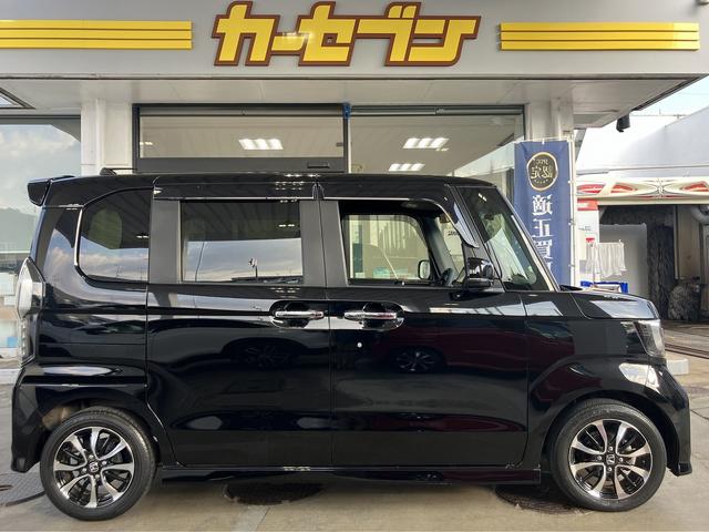 N-BOXカスタム G・Lホンダセンシング 1オーナー禁煙車 ナビ フルセグTV CD/DVD/SD/Bluetooth バックカメラ ナビ連動ドライブレコーダー ETC 前席シートヒーター 電動スライドドア LEDライト スマートキー(18枚目)