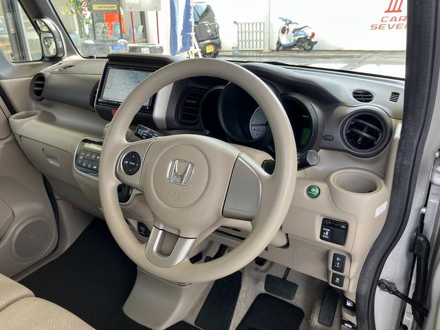 Ｎ－ＢＯＸ Ｇ・Ｌパッケージ　禁煙車　電動スライドドア　ＥＴＣ　ナビ　ＴＶ　ドラレコ　バックカメラ　ドライブレコーダー　１４インチアルミホイール　オートエアコン　スマートキー　ＨＩＤ　電動格納式ミラー　Ｂｌｕｅｔｏｏｔｈ（22枚目）