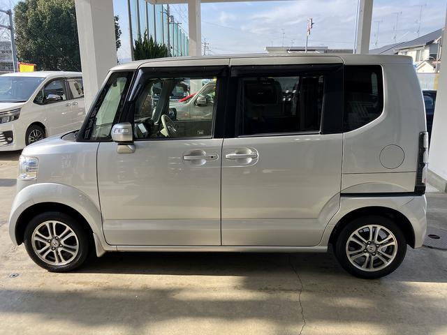 Ｎ－ＢＯＸ Ｇ・Ｌパッケージ　禁煙車　電動スライドドア　ＥＴＣ　ナビ　ＴＶ　ドラレコ　バックカメラ　ドライブレコーダー　１４インチアルミホイール　オートエアコン　スマートキー　ＨＩＤ　電動格納式ミラー　Ｂｌｕｅｔｏｏｔｈ（48枚目）