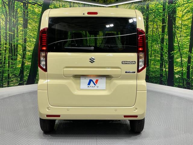 スペーシア ハイブリッドＧ　届出済未使用車　スズキセーフティサポート　スマートキー＆プッシュスタート　ＬＥＤヘッドライト　コーナーセンサー　両側スライドドア　オートマチックハイビーム　車線逸脱警報　誤発進抑制機能（16枚目）