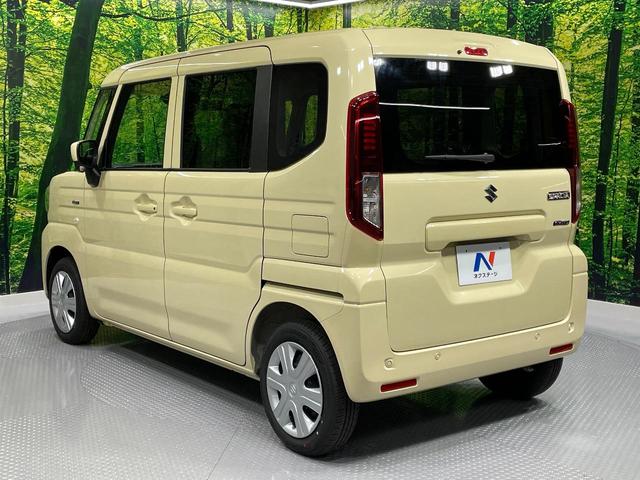 スペーシア ハイブリッドＧ　届出済未使用車　スズキセーフティサポート　スマートキー＆プッシュスタート　ＬＥＤヘッドライト　コーナーセンサー　両側スライドドア　オートマチックハイビーム　車線逸脱警報　誤発進抑制機能（44枚目）