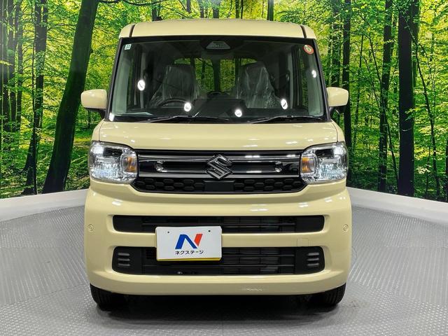 スペーシア ハイブリッドＧ　届出済未使用車　スズキセーフティサポート　スマートキー＆プッシュスタート　ＬＥＤヘッドライト　コーナーセンサー　両側スライドドア　オートマチックハイビーム　車線逸脱警報　誤発進抑制機能（15枚目）
