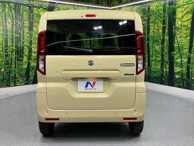 スペーシア ハイブリッドＧ　届出済未使用車　スズキセーフティサポート　スマートキー＆プッシュスタート　ＬＥＤヘッドライト　コーナーセンサー　両側スライドドア　オートマチックハイビーム　車線逸脱警報　誤発進抑制機能（16枚目）