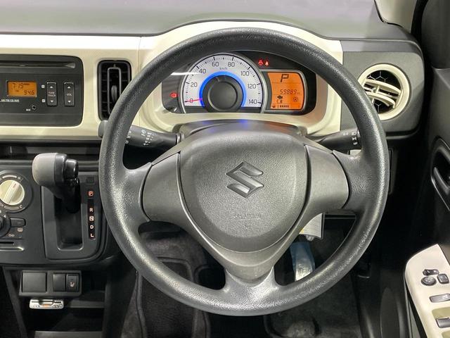 アルト S レーダーブレーキサポート シートヒーター アイドリングストップ 横滑り防止装置 スマートキー ETC オーディオ プライバシーガラス 電動格納ミラー 禁煙車(11枚目)