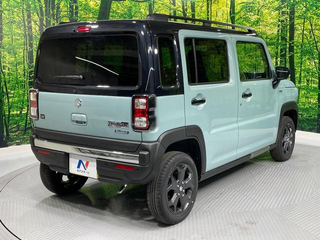 ハスラー タフワイルド 衝突被害軽減システム レーダークルーズ 禁煙車 コーナーセンサー スマートキー LEDヘッド ルーフレール 純正15インチアルミ オートハイビーム 車線逸脱警報 オートライト オートエアコン(18枚目)