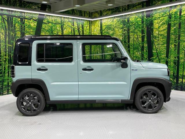ハスラー タフワイルド 衝突被害軽減システム レーダークルーズ 禁煙車 コーナーセンサー スマートキー LEDヘッド ルーフレール 純正15インチアルミ オートハイビーム 車線逸脱警報 オートライト オートエアコン(24枚目)