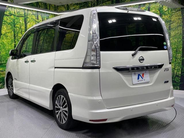 セレナ ハイウェイスター　Ｖセレ＋セーフティ　ＳＨＶ　Ａセフ　両側電動ドア　純正ＳＤナビ　後席モニター　全周囲カメラ　衝突被害軽減システム　禁煙車　ドラレコ　コーナーセンサー　ＬＥＤヘッド　ビルトインＥＴＣ　クルコン　純正１６インチアルミ　車線逸脱警報（23枚目）