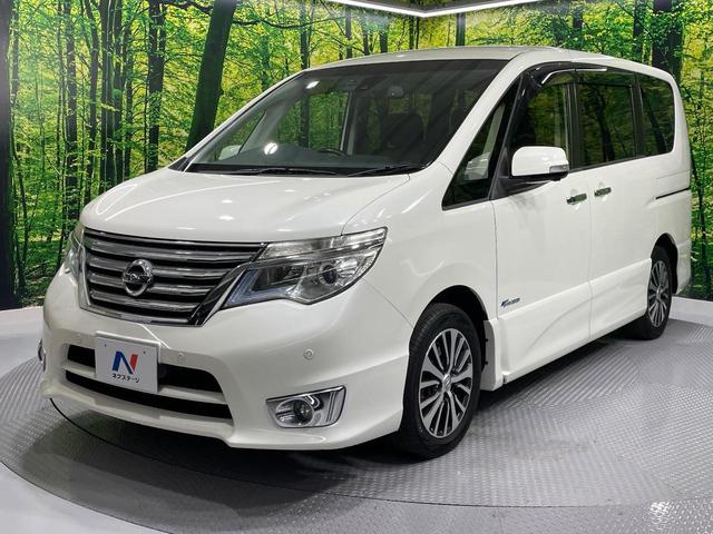 セレナ ハイウェイスター　Ｖセレ＋セーフティ　ＳＨＶ　Ａセフ　両側電動ドア　純正ＳＤナビ　後席モニター　全周囲カメラ　衝突被害軽減システム　禁煙車　ドラレコ　コーナーセンサー　ＬＥＤヘッド　ビルトインＥＴＣ　クルコン　純正１６インチアルミ　車線逸脱警報（25枚目）