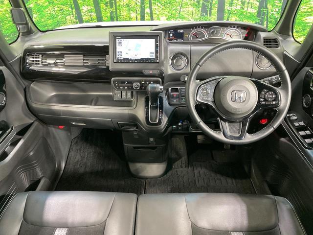 N-BOXカスタム Lターボ ターボ 純正ナビ 禁煙車 ホンダセンシング 両側電動スライドドア アダプティブクルーズコントロール バックカメラ ETC ドライブレコーダー 前席シートヒーター LEDヘッドライト 純正15インチAW(2枚目)