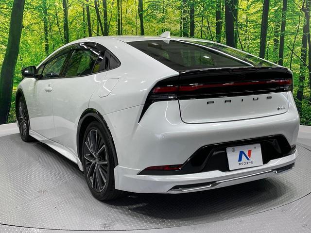 プリウス Ｚ　モデリスタエアロ　１２．３インチディスプレイオーディオ　禁煙車　パノラミックビューモニター　レーダークルーズコントロール　ブラインドスポットモニター　ステアリングヒーター　シートベンチレーション（24枚目）