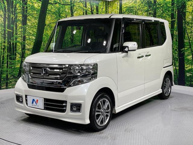 N-BOXカスタム G SSパッケージ 純正ナビ 禁煙車 両側電動スライドドア 前席シートヒーター バックカメラ ETC ドラレコ オートライト オートエアコン スマートキー&プッシュスタート HIDヘッドライト 純正14インチアルミ(50枚目)