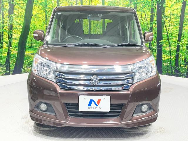 ソリオ ハイブリッドMZ 両側電動ドア 全周囲カメラ 衝突被害軽減システム 禁煙車 シートヒーター スマートキー HIDヘッド クルコン 純正15インチアルミ 車線逸脱警報 オートライト オートエアコン CD DVD再生(15枚目)