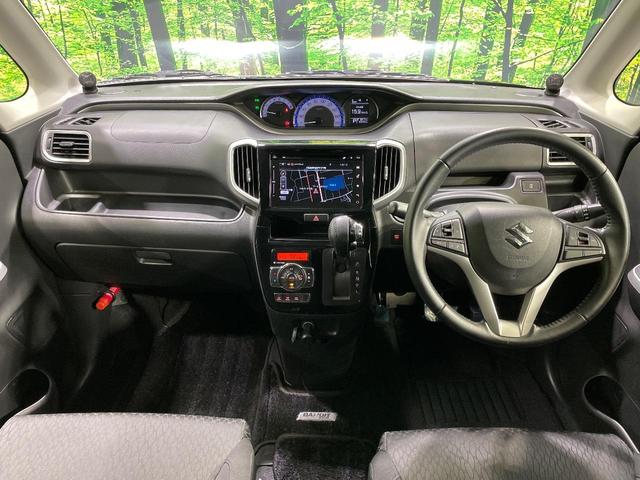 ソリオバンディット ハイブリッドＭＶ　全周囲カメラ　純正９型ナビ　衝突被害軽減システム　禁煙車　シートヒーター　ドラレコ　スマートキー　ＬＥＤヘッド　ＥＴＣ　　純正１５インチアルミ　車線逸脱警報　オートライト　オートエアコン（2枚目）