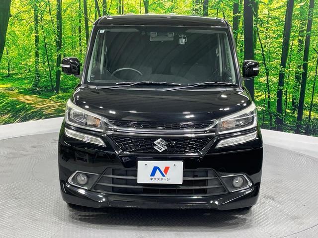 ソリオバンディット ハイブリッドＭＶ　全周囲カメラ　純正９型ナビ　衝突被害軽減システム　禁煙車　シートヒーター　ドラレコ　スマートキー　ＬＥＤヘッド　ＥＴＣ　　純正１５インチアルミ　車線逸脱警報　オートライト　オートエアコン（14枚目）