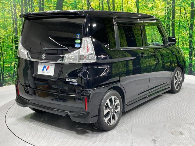 ソリオバンディット ハイブリッドＭＶ　全周囲カメラ　純正９型ナビ　衝突被害軽減システム　禁煙車　シートヒーター　ドラレコ　スマートキー　ＬＥＤヘッド　ＥＴＣ　　純正１５インチアルミ　車線逸脱警報　オートライト　オートエアコン（17枚目）