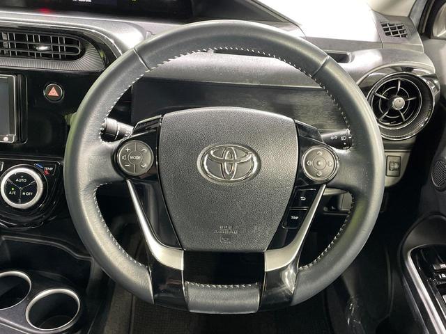 アクア クロスオーバー　ＳＤナビ　禁煙車　ＥＴＣ　スマートキー＆プッシュスタート　Ｂｌｕｅｔｏｏｔｈ接続可　オートライト　オートエアコン　オートハイビーム　フルセグ　ＬＥＤヘッドライト　純正１６インチアルミ（11枚目）