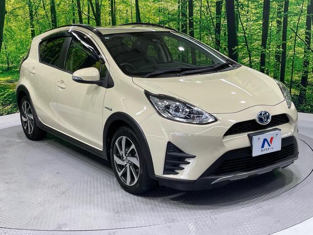 アクア クロスオーバー　ＳＤナビ　禁煙車　ＥＴＣ　スマートキー＆プッシュスタート　Ｂｌｕｅｔｏｏｔｈ接続可　オートライト　オートエアコン　オートハイビーム　フルセグ　ＬＥＤヘッドライト　純正１６インチアルミ（16枚目）