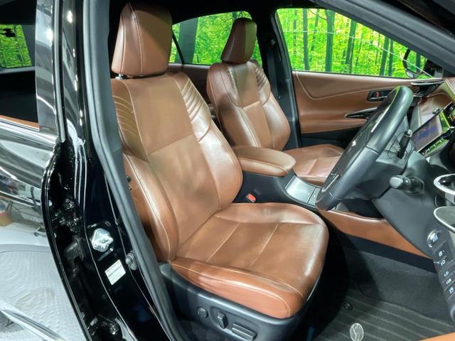 ハリアー プレミアム　メタル　アンド　レザーパッケージ　メーカー９ナビ　バックカメラ　衝突被害軽減システム　レーダークルーズ　禁煙車　電動リアゲート　レザーシート　前席シートエアコン　ドラレコ　コーナーセンサー　ビルトインＥＴＣ（11枚目）