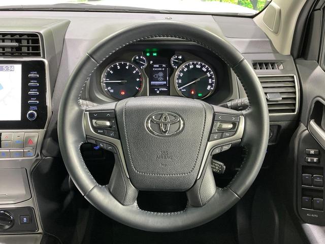 ランドクルーザープラド ＴＸ　Ｌパッケージ　マットブラックエディション　４ＷＤ　ムーンルーフ　メーカー純正ナビ　禁煙車　パノラミックビューモニター　セーフティセンス　ブラインドスポットモニター　レーダークルーズコントロール　シートベンチレーション　ＬＥＤヘッドライト（12枚目）