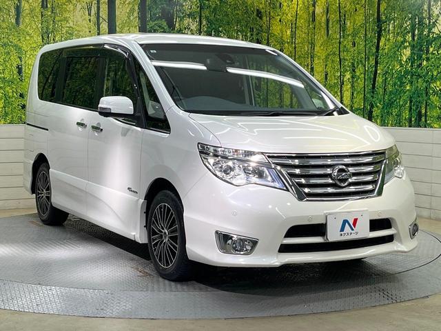 セレナ ハイウェイスター　Ｖセレ＋セーフティ　ＳＨＶ　Ａセフ　後席モニター　全周囲カメラ　純正ＳＤナビ　両側電動スライド　衝突被害軽減システム　ＬＥＤヘッド　純正革巻きハンドル　車線逸脱警報　ドラレコ　スマートキー　ビルトインＥＴＣ　禁煙車（16枚目）