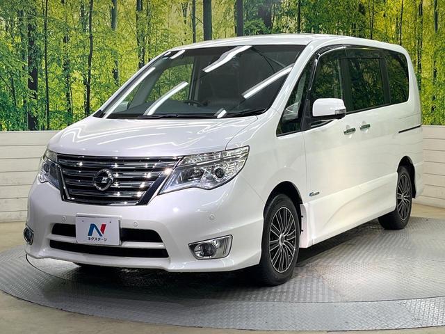 セレナ ハイウェイスター　Ｖセレ＋セーフティ　ＳＨＶ　Ａセフ　後席モニター　全周囲カメラ　純正ＳＤナビ　両側電動スライド　衝突被害軽減システム　ＬＥＤヘッド　純正革巻きハンドル　車線逸脱警報　ドラレコ　スマートキー　ビルトインＥＴＣ　禁煙車（54枚目）