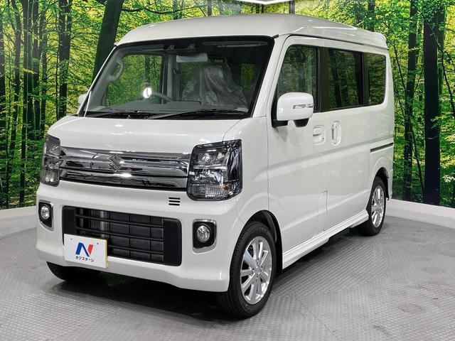 エブリイワゴン ＰＺターボスペシャル　届出済未使用車　両側電動ドア　電動サイドステップ　セーフティーサポート　シートヒーター　コーナーセンサー　スマートキー　ＬＥＤヘッド　純正１４インチアルミ　オートハイビーム　車線逸脱警報（53枚目）