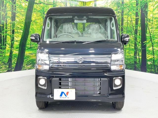 エブリイワゴン ＰＺターボスペシャル　届出済未使用車　両側電動ドア　電動サイドステップ　セーフティーサポート　シートヒーター　コーナーセンサー　スマートキー　ＬＥＤヘッド　純正１４インチアルミ　オートハイビーム　車線逸脱警報（14枚目）