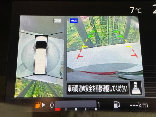 セレナ ハイウェイスターＧ　両側電動ドア　純正ＳＤナビ　後席モニター　全周囲カメラ　衝突被害軽減システム　レーダークルーズ　禁煙車　ハーフレザーシート　コーナーセンサー　ＬＥＤヘッド　ビルトインＥＴＣ　純正アルミホイール（6枚目）