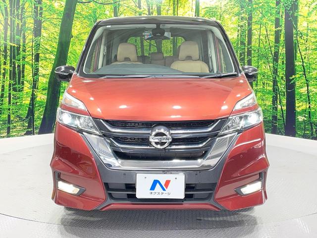 セレナ ハイウェイスターＧ　両側電動ドア　純正ＳＤナビ　後席モニター　全周囲カメラ　衝突被害軽減システム　レーダークルーズ　禁煙車　ハーフレザーシート　コーナーセンサー　ＬＥＤヘッド　ビルトインＥＴＣ　純正アルミホイール（43枚目）