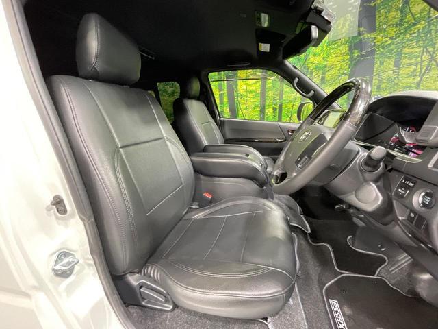 ハイエースバン スーパーGL ダークプライムII ディーゼル SDナビ 後席モニター バックカメラ 衝突被害軽減システム 禁煙車 LEDヘッド ETC オートハイビーム 車線逸脱警報 オートライト オートエアコン Bluetooth CD(8枚目)