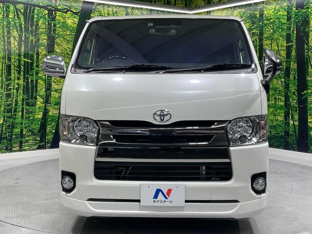 ハイエースバン スーパーGL ダークプライムII ディーゼル SDナビ 後席モニター バックカメラ 衝突被害軽減システム 禁煙車 LEDヘッド ETC オートハイビーム 車線逸脱警報 オートライト オートエアコン Bluetooth CD(14枚目)