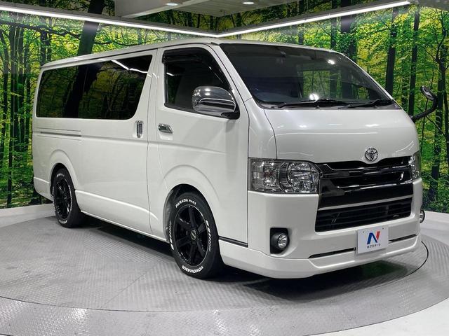 ハイエースバン スーパーGL ダークプライムII ディーゼル SDナビ 後席モニター バックカメラ 衝突被害軽減システム 禁煙車 LEDヘッド ETC オートハイビーム 車線逸脱警報 オートライト オートエアコン Bluetooth CD(16枚目)